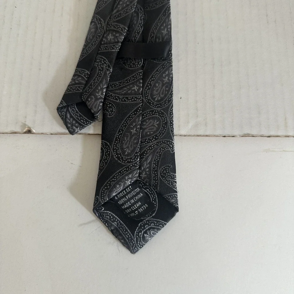 Infant/Toddler/Boy Clip On Ties Lot Of 4 Boys Polyester Assorted Sizes and Color